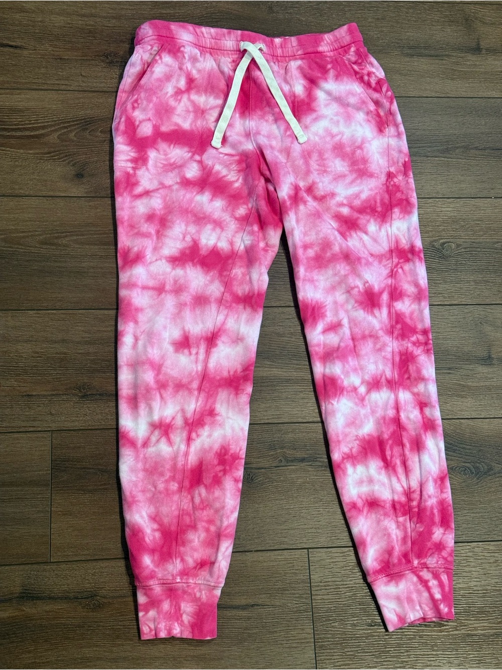 Gap Pink Tie Dye Jogger Sweatpants Size Small Tall